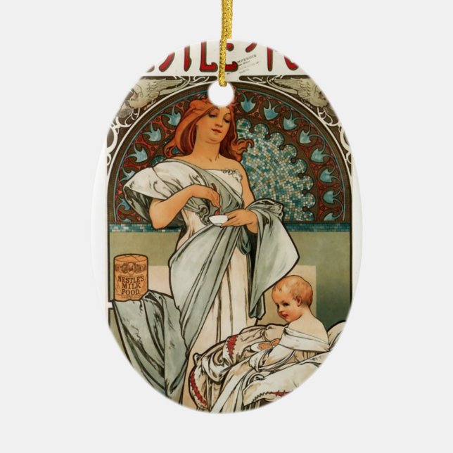 Adorno De Cerámica Nestles Alimentos Para Niños (Frente)