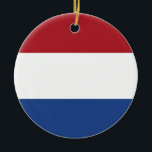 Adorno De Cerámica Netherlands Flag<br><div class="desc">Netherlands Flag</div>