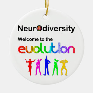 Adorno De Cerámica Neurodiversidad Bienvenidos a la evolución