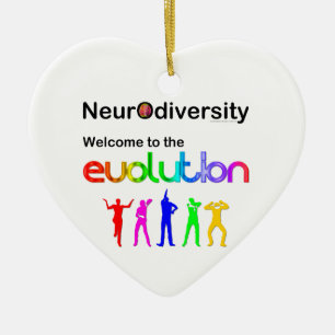 Adorno De Cerámica Neurodiversidad Bienvenidos a la evolución