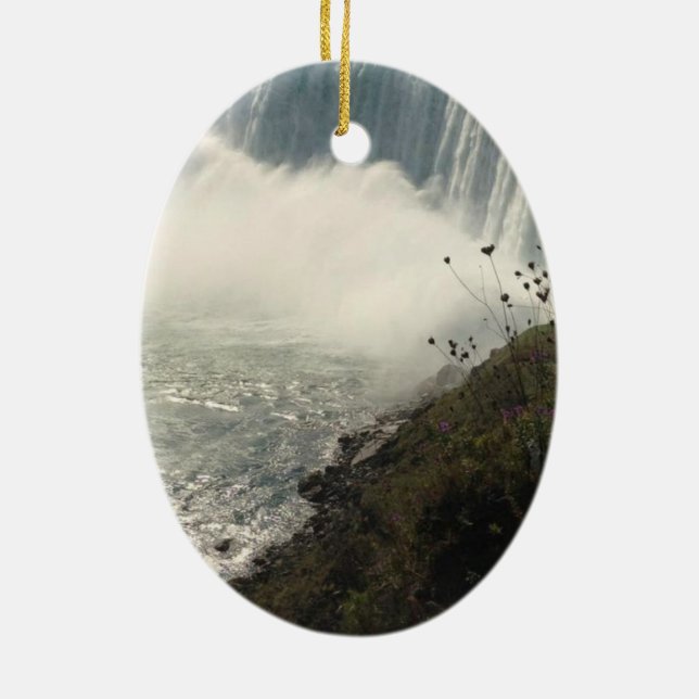 ADORNO DE CERÁMICA NIAGARA FALLS (Atrás)