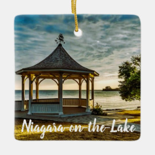 Adorno De Cerámica Niagara-on-the-Lake Canada estilizada