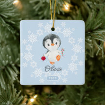 Niñas Pingüinas Adorables Navidad