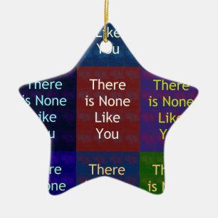 Adorno De Cerámica Ninguno como tú