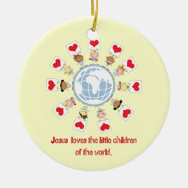 Adorno De Cerámica Niños del mundo