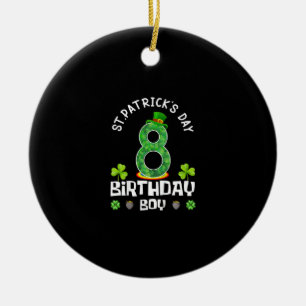 Adorno De Cerámica Niños San Patricio Nacimiento 8.ª camiseta 2015