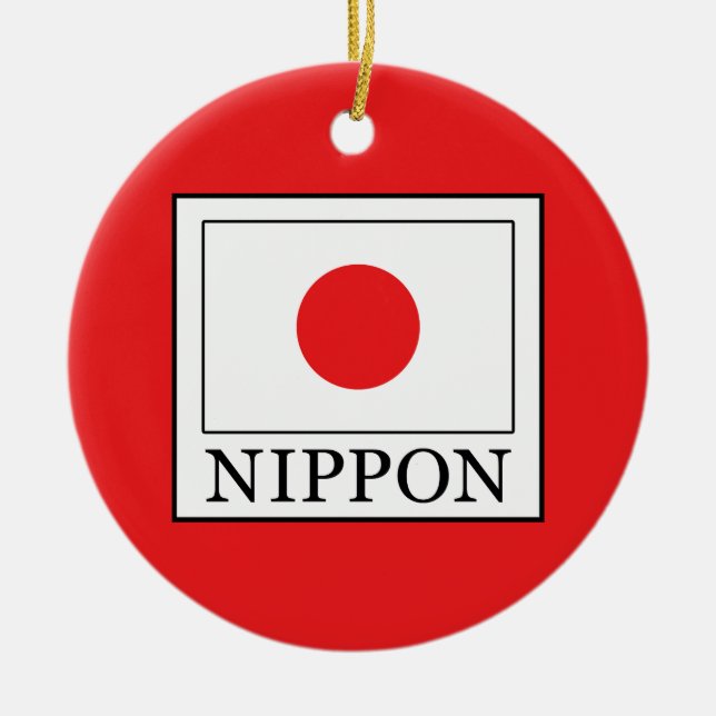 Adorno De Cerámica Nippon (Frente)