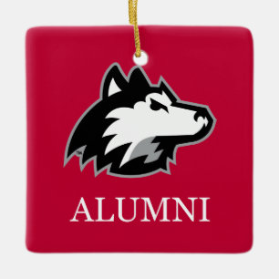 Adorno De Cerámica NIU Huskies Alumni