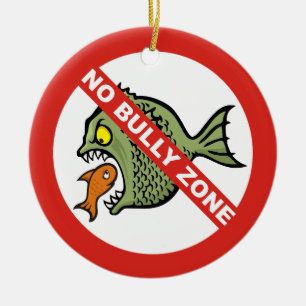 Adorno De Cerámica No Bully Zone Ceramic Ornament