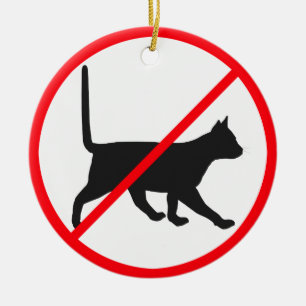 Adorno De Cerámica NO Gatos
