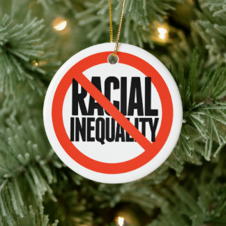 Adorno De Cerámica No hay desigualdad racial