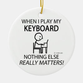 Adorno De Cerámica No importa más el teclado