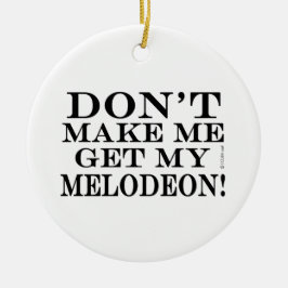 Adorno De Cerámica No me hagas buscar mi melodeón