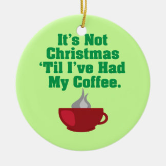 Adorno De Cerámica No Navidades hasta el café