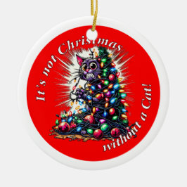 Adorno De Cerámica No son Navidades | ambas caras