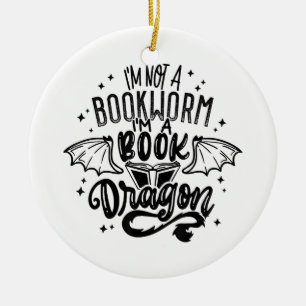 Adorno De Cerámica No soy un librero, soy un libro de fantasías de Dr