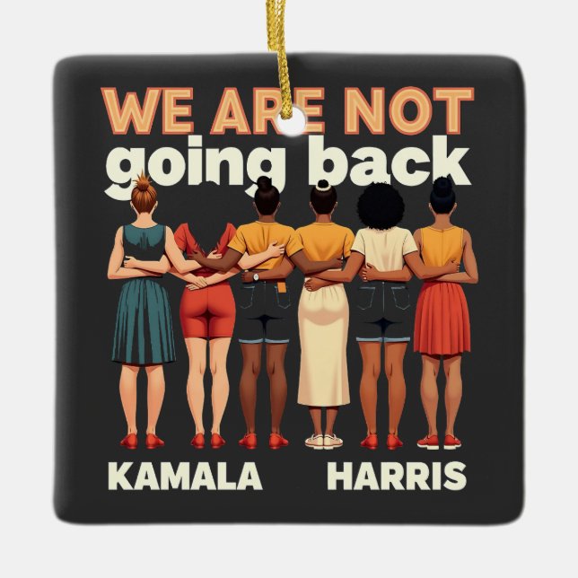 Adorno De Cerámica No vamos a recuperar el empoderamiento de las muje (Anverso)