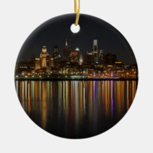 Adorno De Cerámica Noche de Philly