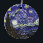 Adorno De Cerámica Noche Van Gogh Starry<br><div class="desc">Noche Van Gogh Starry</div>