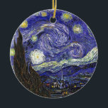 Adorno De Cerámica Noche Van Gogh Starry<br><div class="desc">Noche Van Gogh Starry</div>