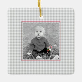 Adorno De Cerámica NOMBRE DE LA FOTO AÑO CHICA CHARLA Clásica Anual