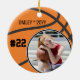 Adorno De Cerámica Nombre del baloncesto Jersey Número de Jersey Foto (Atrás)
