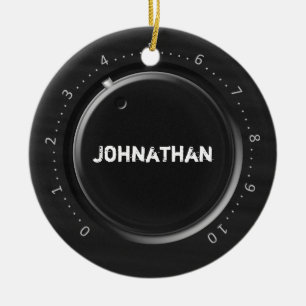 Adorno De Cerámica Nombre del personalizado del botón del volumen