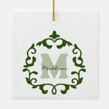 Nombre Esmeralda y Keepsake Inicial