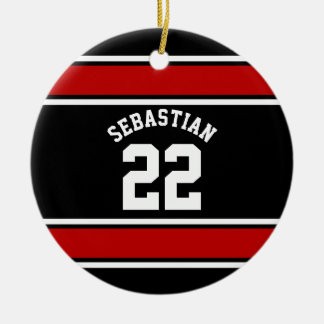 Adorno De Cerámica Nombre personalizado de la Novedad de Jersey de fú