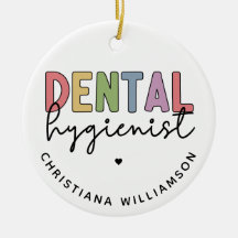 Nombre personalizado Higienista dental Regalos RDH