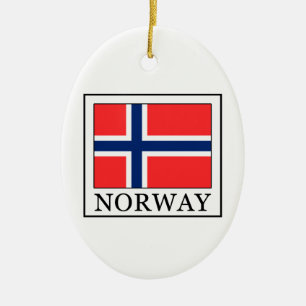 Adorno De Cerámica Noruega