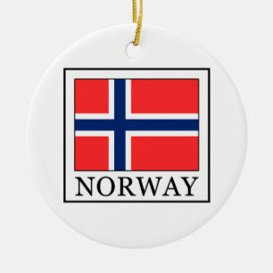 Adorno De Cerámica Noruega