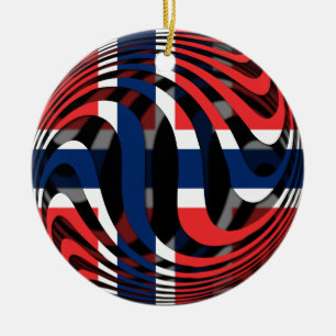 Adorno De Cerámica Noruega Nº 1