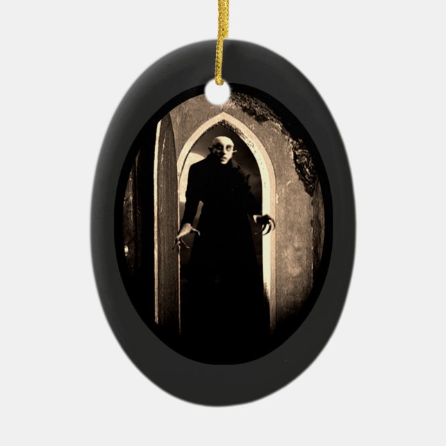 Adorno De Cerámica Nosferatu Ornament (Frente)