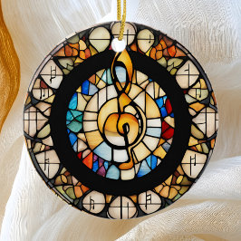 Adorno De Cerámica Nota musical