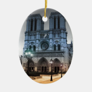 Adorno De Cerámica Notre Dame