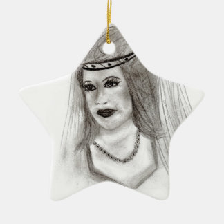 Adorno De Cerámica Novia medieval