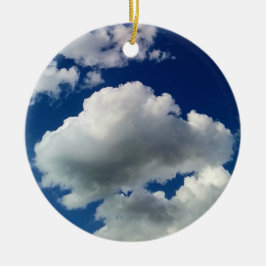 Adorno De Cerámica Nubes blandas grandes