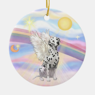 Adorno De Cerámica Nubes - Dalmatian