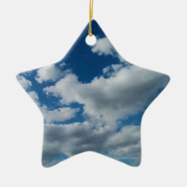 Adorno De Cerámica Nubes en el cielo