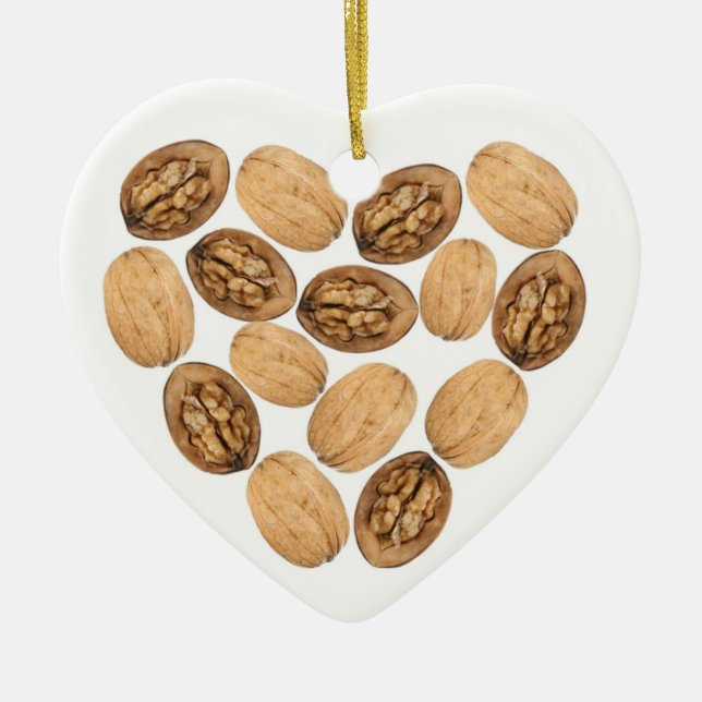 Adorno De Cerámica Nueces! (Frente)