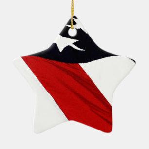 Adorno De Cerámica Nuestra bandera