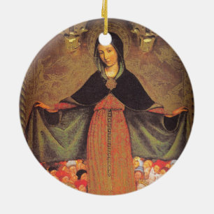 Adorno De Cerámica nuestra dama de misericordia