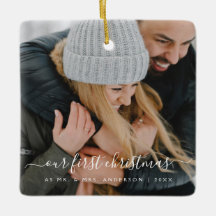 Nuestra primera foto escrita por mano de Navidad