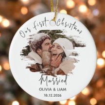Nuestra primera Navidad casada con recién casados