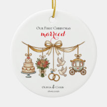 Nuestra Primera Navidad Casados Luna de Miel Fiest