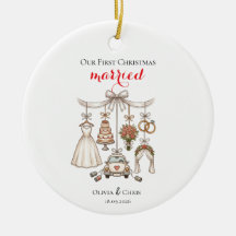 Nuestra Primera Navidad Casados Señor Y Señora