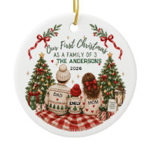 Nuestra Primera Navidad como Familia de 3 Personal