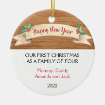 Nuestra primera Navidad como familia de 4