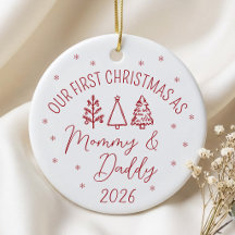 Nuestra Primera Navidad como Mamá y Papá